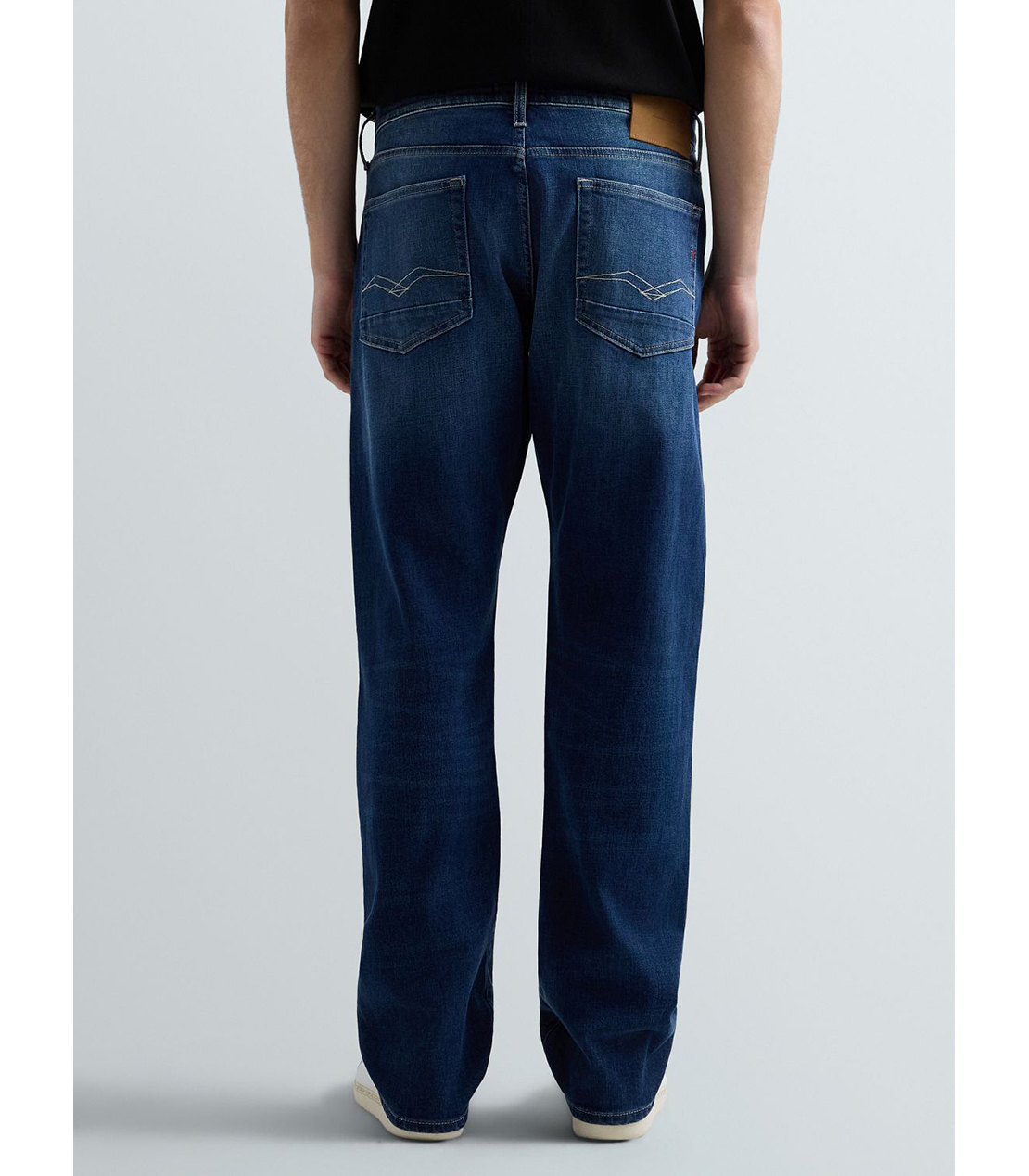 ストレートフィットAIDEEN インディゴストレッチデニム 詳細画像 ダークブルー 3